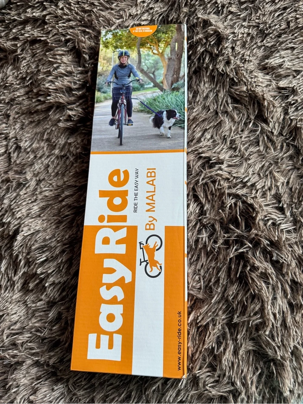 EasyRide by Malabi Bike Accessory Box - Orange & White